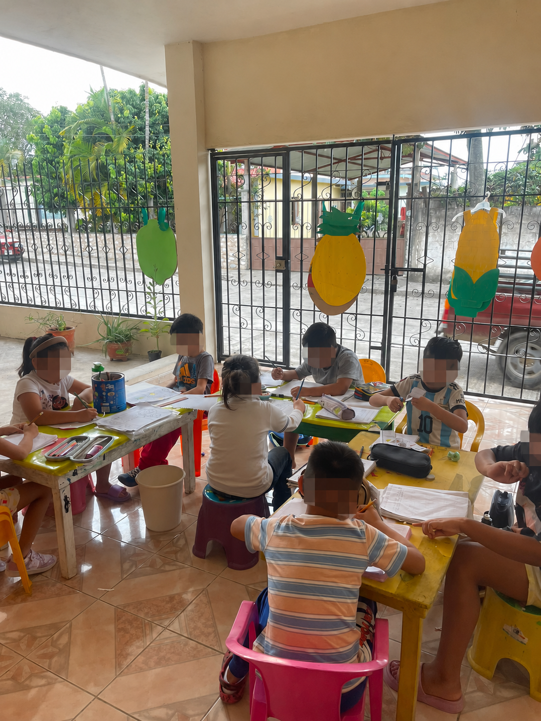 Convivencia infantil en el curso de verano